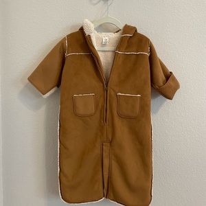 Baby Gap Newborn Faux Suede Winter Suit
